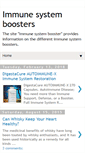 Mobile Screenshot of immunesystemboosters.info