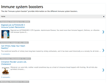 Tablet Screenshot of immunesystemboosters.info